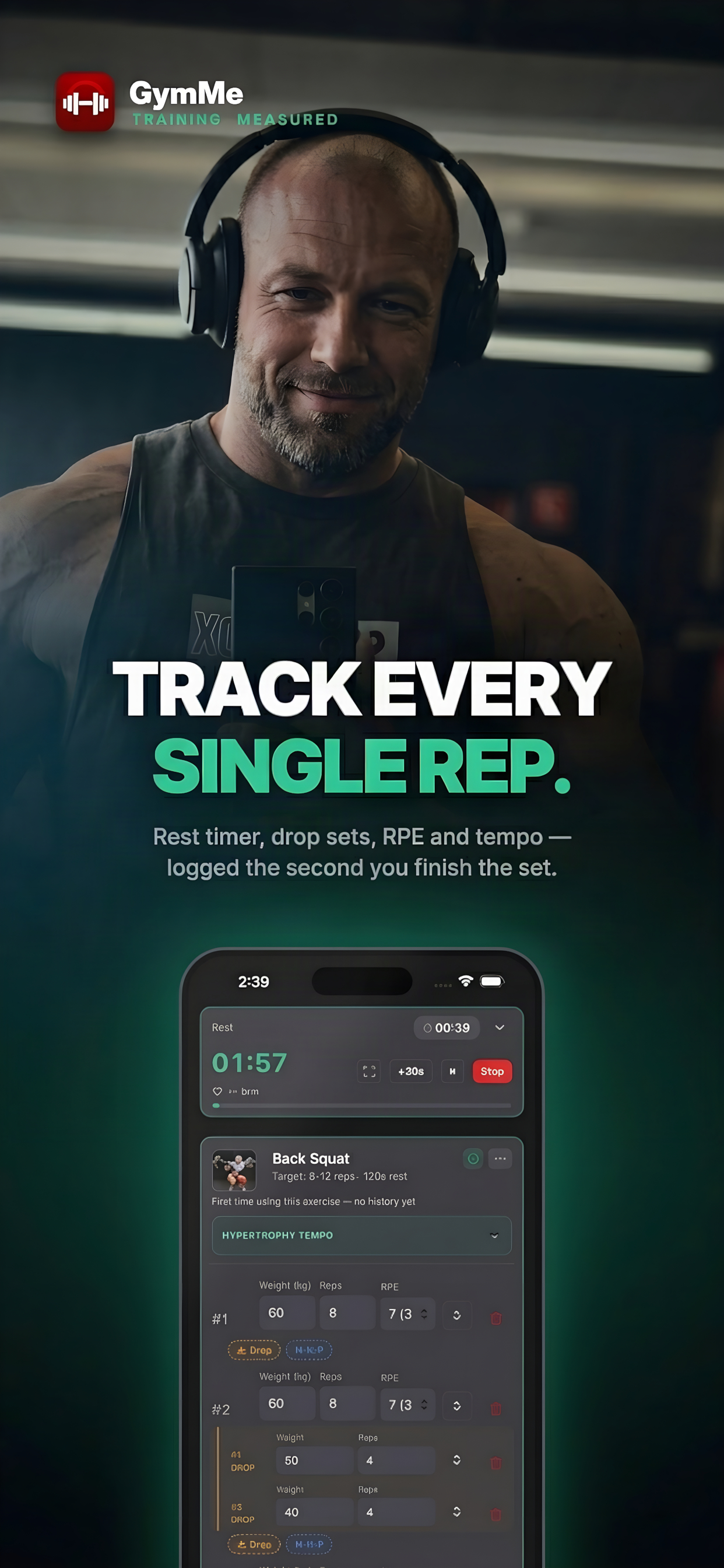 GymMe: track every rep
