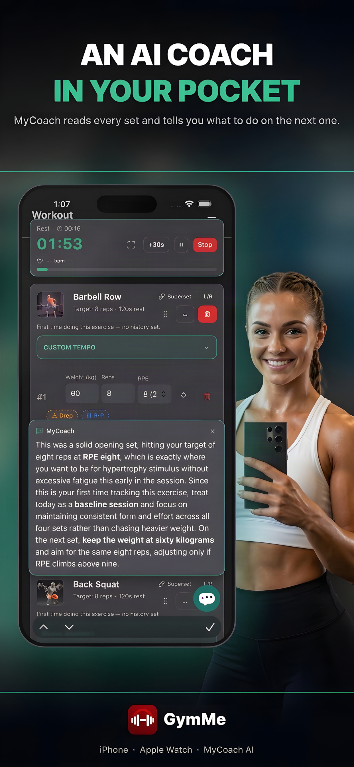 GymMe: AI coach